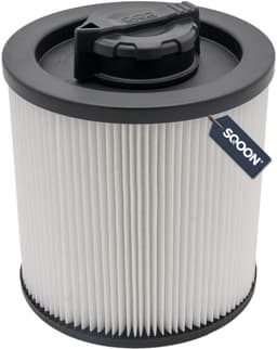 SQOON® Cilinderfilter Geschikt voor DeWalt 23–61L Stofzuigers – Vervangt DXVC6910 — thumbnail 1