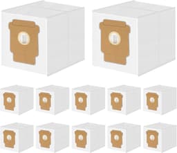 12 Stuks Stofzakken voor iRobot Roomba Afzuigstation, Combo Essential Serie Stofzuigerrobot Stofzuigerzak — thumbnail 1