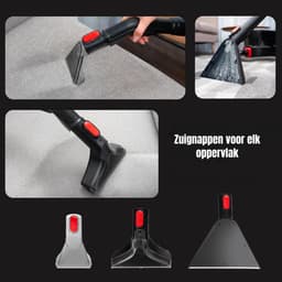 SCH® Tapijtreiniger machine - Tapijtreiniger - Tapijtreiniger apparaat - Zwart - ‎52cm x 28cm x 29cm — thumbnail 2