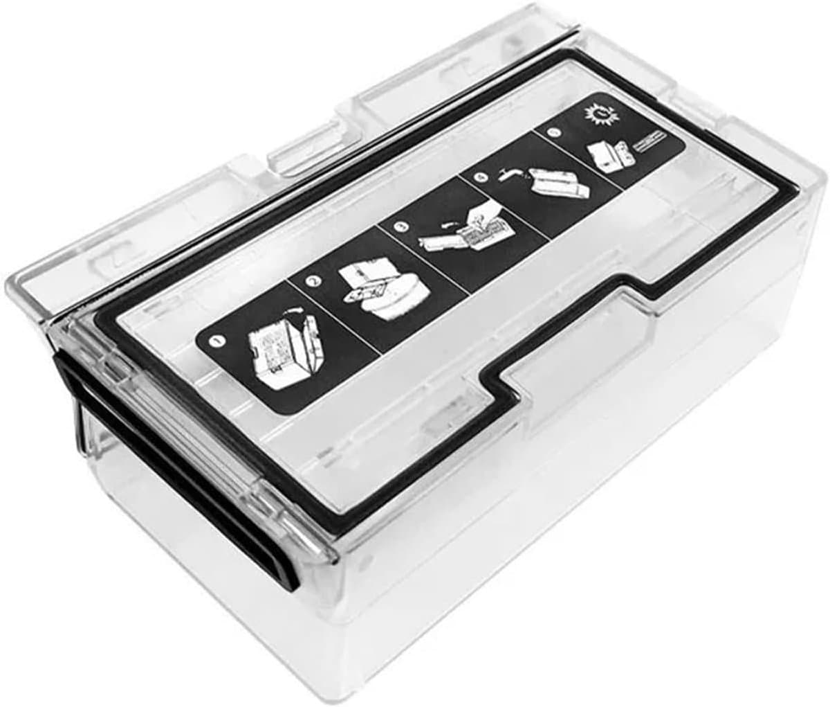 Stofbak - geschikt voor Roborock S7, S70, S75, T7s Plus, T7s - Stofbak HEPA-filter reserveonderdelen - Accessoires voor robotstofzuigers — afbeelding 1