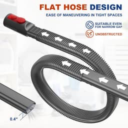 Reinigingsset geschikt voor drogerventilatie, compatibel met geschikt voor Dyson drogers, geschikt voor Dyson V7 V8 V10 V11 V12 V15 en andere draadloze stofzuigers, kan diep pluis verwijderen. — thumbnail 2