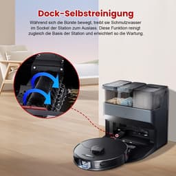 Dailygoods- Reinigingsborstels 3 Stuks - Rolborstel - Onderhoudsborstel - Afneembare Accessoires - Compatibel met Roborock S7/S8/G10s - Duurzaam Materiaal - Stofzuigerborstel — thumbnail 4