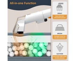 Handheld Tapijtreiniger Draagbare Spot Cleaner - 750 W Vermogen - 15 kPa Zuigkracht - 5.77 kg Gewicht - Voor Auto En Huis