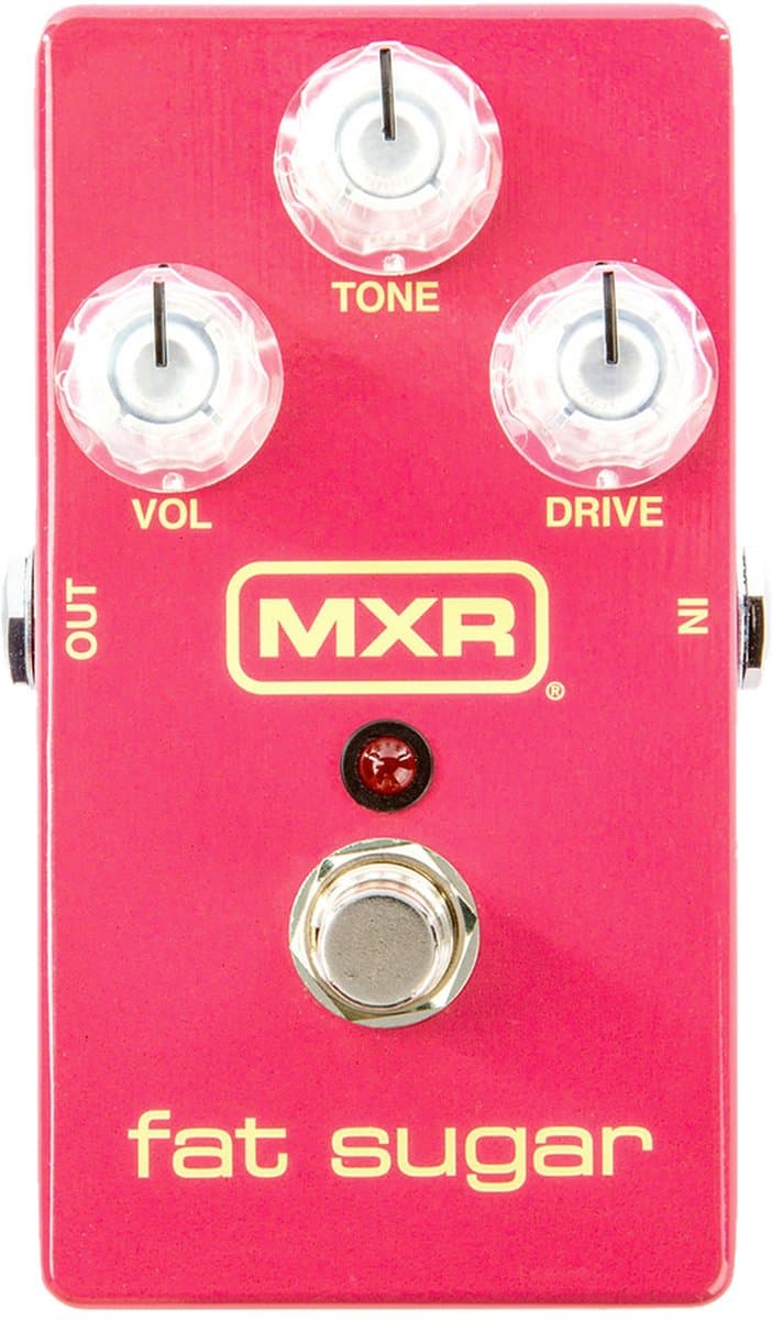 MXR M94 Fat Sugar – Roze Analoog Overdrive Pedaal met True Bypass — afbeelding 1