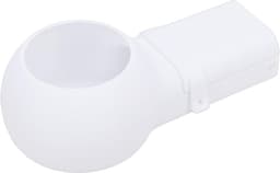 Boorstofvanger - Vuilopvangbak - Netheid Werkplek - Compact Ontwerp - 12 x 6 cm - Grijs — thumbnail 1