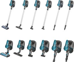 Bestron Steelstofzuiger - AVC850A - Stofbak 0,6L - Batterijduur tot 30 min - 120W - Blauw/grijs - 5 jaar garantie — thumbnail 2