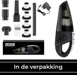 Kruimeldief - Kruimeldief snoerloos - Handstofzuiger met 4 opzetstukken - met 4 HEPA filters - Zedar S300 — thumbnail 2