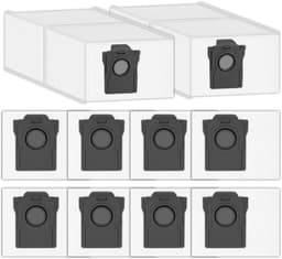10 Stuks Vervangende Stofzakken - geschikt voor Mova P50 Pro Ultra - P10 Pro Ultra - P10 Ultra - S20 Ultra Robotstofzuiger Met Zelf-Leegstation - Accessoireset — thumbnail 1