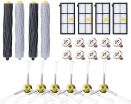 Vervangende kit voor iRobot Roomba 800-serie- 805- 850- 860- 865- 866- 870- 871- 880- 886- 890- 891- 895- 896- 900- 960- 965- 966- 980- reserveonderdelen voor filterborstels -24-delige set — thumbnail 1