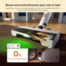 ROBOROCK H60 HUB - Draadloze steelstofzuiger met automatisch leegmaakstation - Verwijderbare accu 60 min - 115 AW — thumbnail 3