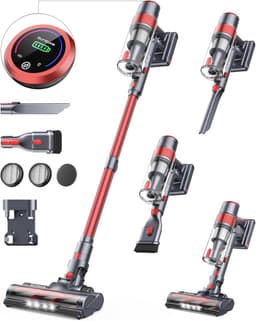 Draadloze stofzuiger met krachtige zuigkracht en geluidsreductie — thumbnail 1