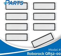 Roborock QR52-00 Filters (8 Stuks, Plus.Parts® alternatief voor 8.02.0240) — thumbnail 1