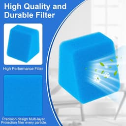 Cosensi - Accessoireset voor nat-/droogzuiger: rolborstel en filters - Reserveonderdelen - Reinigingsborstel - 2 Borstelrollen - 2 Filters — thumbnail 2