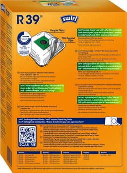 Swirl Stofzuigerzakken R39 4 stuks — thumbnail 2