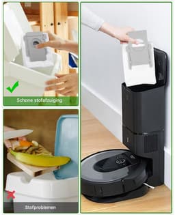 GELLDG Stofzakken - Vervangende stofzakken - Geschikt voor iRobot Roomba i7, i3, i4, j7, s9, i8+i6 Cleaning Base Stofzuigerzakken - 10 stuks — thumbnail 5