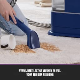 Aura® Tapijtreiniger machine - Tapijtreiniger - Tapijtreiniger apparaat - Blauw - 20cm x 39cm x 30cm — thumbnail 4