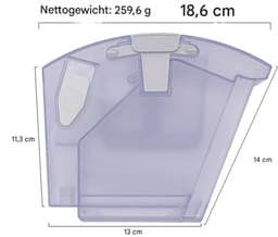 Geschikt voor Roborock Q8 Max robotstofzuiger Q8Max+ 2-in-1 watertank en stofbak accessoires — thumbnail 2