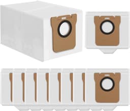 12-delige Stofzuigerzakken geschikt voor Dreame D10 Plus - D10s Plus - Z10 Pro - L10 PLUS - 3L Grote Capaciteit - Reserveonderdelen met 4-laags Filtratie - Anti-allergie Stofzakken — thumbnail 1