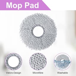 14stuks - Accessoirekit geschikt voor Eureka J15 Pro Ultra Stofzuigerrobot: 1 Rollenborstel - 4 Zijborstels - 4 Vervangende Doeken - 3 Stofzakken - 2 Filters — thumbnail 5