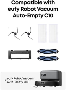 eufy Reserveset voor robotstofzuiger - Compatibel met eufy C10 — thumbnail 4