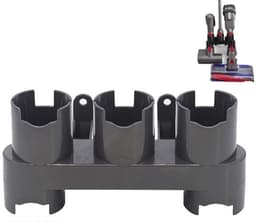 Ophangsysteem geschikt voor Dyson V7 V8 V10 V11 - Accessoire Houder - Voor 5 opzetstukken - Wandhouder Accessoires onderdelen - Muurbeugel - Muurhouder - Docking station - Onderdelen - Voor Steelstofzuiger — thumbnail 1