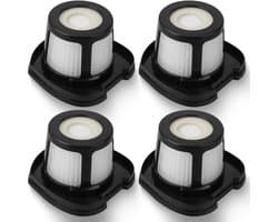 Geschikt voor 4 stuks 2579 vervangende filters voor handstofzuigers, geschikt voor Bissell Pet Hair Eraser lithium-ion handstofzuigerfilters 2390, 2389, 2390A en 2284W. Vervangt 1614212, 1614203 en 1614204.