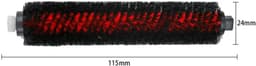 Hoofdborstel - Geschikt voor Roborock G20 / G10 / G10S / S7 /S70 / S75 /S8 /S7 MAXV ULTRA - Stofzuiger - Vervangingsonderdeel voor rolborstels -3 stuks — thumbnail 4