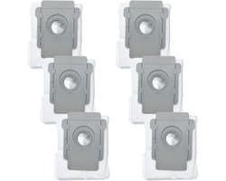 6x stofzuiger zakken geschikt voor iRobot Roomba i7+i3/E5/E6/S9/J7 wegwerpbaar robot stofzuiger stofzakken
