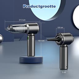 Lexium Kruimeldief snoerloos – Kruimeldief met steel – Nat&Droog – Handstofzuiger – Extreme zuigkracht – Kruimeldief snoerloos – Kruimelzuiger – Jouw ultieme schoonmaakpartner – Kruimelzuiger – Autostofzuiger – Handstofzuiger - Draadloos — thumbnail 2