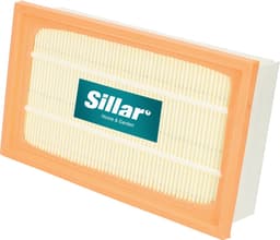 Sillar, 1 x stofzuigerfilter, luchtfilter voor industriële stofzuigers, EPA filter, voor droog gebruik, vervanging, geschikt voor Karcher, Flex, Dewalt 6.904-367, 6.904-208, 6.904-190, 6904367, 6904208, 6904190, 24x14x5.8cm — thumbnail 1