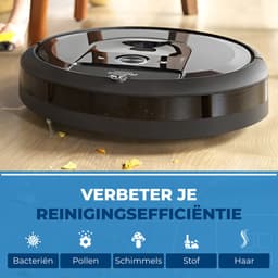 Qoncillio Robocare Robotstofzuiger Onderdelen Geschikt voor iRobot Roomba - Stofzuiger Onderhoudsset - i7 i7+ i1 i1+ i3 i3+ i4 i4+ i5 i5+ i6 i6+ i8 i8+ e5 e6 e7 - 5x HEPA Filter - 6x Stofzuigerzakken — thumbnail 2