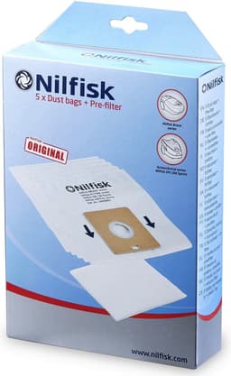 Nilfisk Stofzakken Bravo Serie - Synthetische Stofzakken - 5 st — thumbnail 1