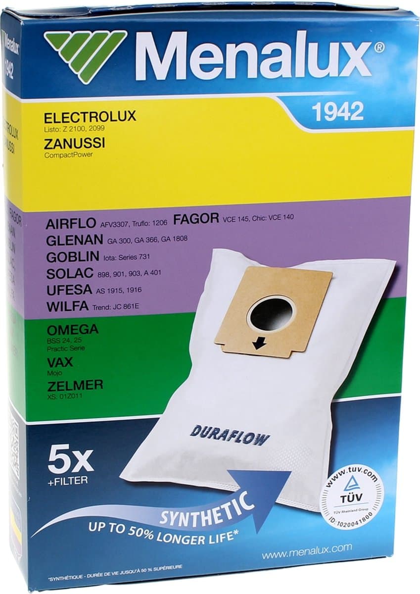 Electrolux - STOFZAK,MENALUX1942, 5P - 9001670778 — afbeelding 1