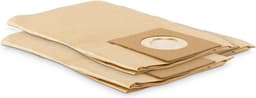 Powerplus Stofopvangzak POWX326A – Nat-/droogzuiger en tapijtreiniger – 480 mm x 240 mm – 3 stuks – Geschikt voor POWX326 — thumbnail 1