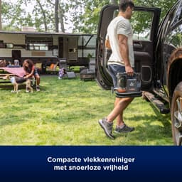 BISSELL SpotClean Cordless Draagbare Vlekkenreiniger - Draadloze Tapijtreiniger, Bank Reiniger, Auto, Matras, Sneaker & Zetelreiniger - Snoerloos Carpet Cleaner Apparaat - Triple Action Reinigingsmachine - tot 30 Minuten Gebruiksduur - 3681N — thumbnail 4