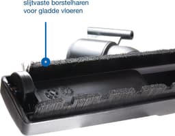 Dparts parketborstel geschikt voor Nilfisk - met parkeerhaak - 32mm - GM80 Extreme Action Coupe Thor VP300 VP600 Family Business - stofzuiger zuigmond - stofzuigermond - stofzuigermondstuk - stofzuigerborstel - stofzuigervoet - borstel - opzetstuk — thumbnail 4