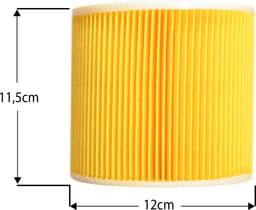 Dparts filter geschikt voor Karcher WD1 WD2 WD3 en MV2 MV3 series - patroonfilter - nr. 6.414-552.0 - 64145520 — thumbnail 2