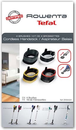 Rowenta Kit van 4 borsteltjes steelstofzuiger ZR904201 — thumbnail 1