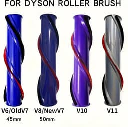 Vervangende Opzetborstel Geschikt voor Dyson V6 – Carbonvezel Rollerborstel – Compatibel met Dyson V6 en Oude V7 Draadloze Stofzuigers – Accessoire voor Krachtige Schoonmaak — thumbnail 2