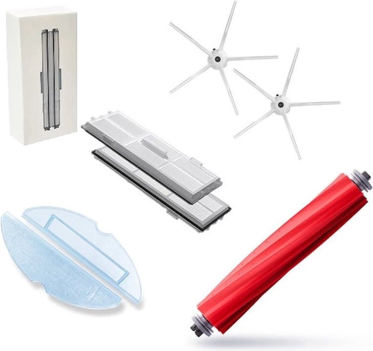 Replacements® onderdelenset voor Roborock S7, S7 MaxV en S7 Pro Ultra - 7-delig — afbeelding 1