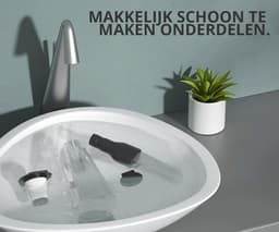 AERBES - Auto Stofzuiger Draadloos - Opvouwbaar handvat - Handstofzuiger USB Oplaadbaar - Kruimeldief Zakloos - Krachtige Zuigkracht - Compact — thumbnail 2