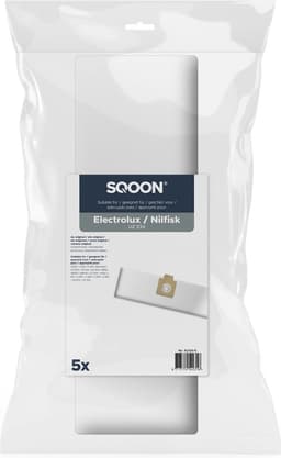 SQOON® Stofzuigerzakken geschikt voor Electrolux / Nilfisk UZ 934 filterplus - 5 stuks - Hoogwaardige kwaliteit — thumbnail 2