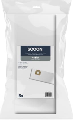 Stofzuigerzakken geschikt voor Nilfisk Attix 350/360 - 5 stuks — thumbnail 2