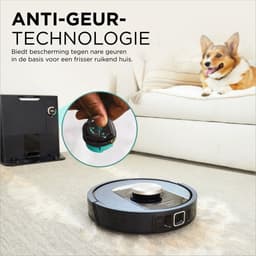 Shark PowerDetect Robotstofzuiger met Leeg/Laadstation - Uitgebreide 360° Laser Navigatie - Met App en Anti-Geurtechnologie - Voor Huisdieren - RV2820VEEU — thumbnail 5