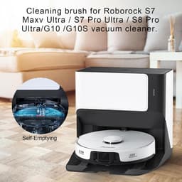 2 stuks reinigingsborstels geschikt voor Roborock S7 MaxV Ultra / S7 Pro Ultra/S8 Pro Ultra/G10s, CTDMJ rolborstel, onderhoudsborstel, afneembare accessoires voor hogedruk-reinigingsrollerborstels — thumbnail 2