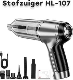 Fidelem® Krachtige Stofzuiger - Oplaadbare Autostofzuiger - 12000Pa-Kruimeldief -Handzame stofzuiger-Multifunctioneel-Blazer-Oplaadbaar — thumbnail 1