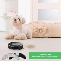 Wasbaar Dweilen Doek Mop Pad Vervanging geschikt voor iRobot Roomba Combo J7+/J7/Roomba j9+ Robot Stofzuiger (4 stuks) — thumbnail 5