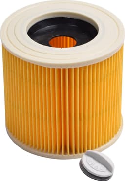 Geschikt voor KARCHER. voordeelpak 4 stuks. Luchtafvoerfilter Stofklasse L. voor WD1, WD2, WD3, MV2, MV3, 6.414-552.0, KFI3310. COVAKO Merk — thumbnail 2