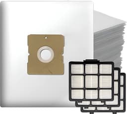 20x Stofzuigerzakken, 3x HEPA filter geschikt voor Inventum ST306 ST307 ST308 stofzuigers - Vervanging stofzakken SZ300 21200900119, 21200900120 en 21200900010 — thumbnail 1