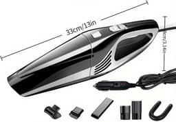 Nivard Kruimeldief - Handstofzuiger - Snoerloos - Draadloos - Auto Stofzuiger - Caravan - Best Verkocht - Car Vacuum Cleaner - Groen - Stof — thumbnail 3